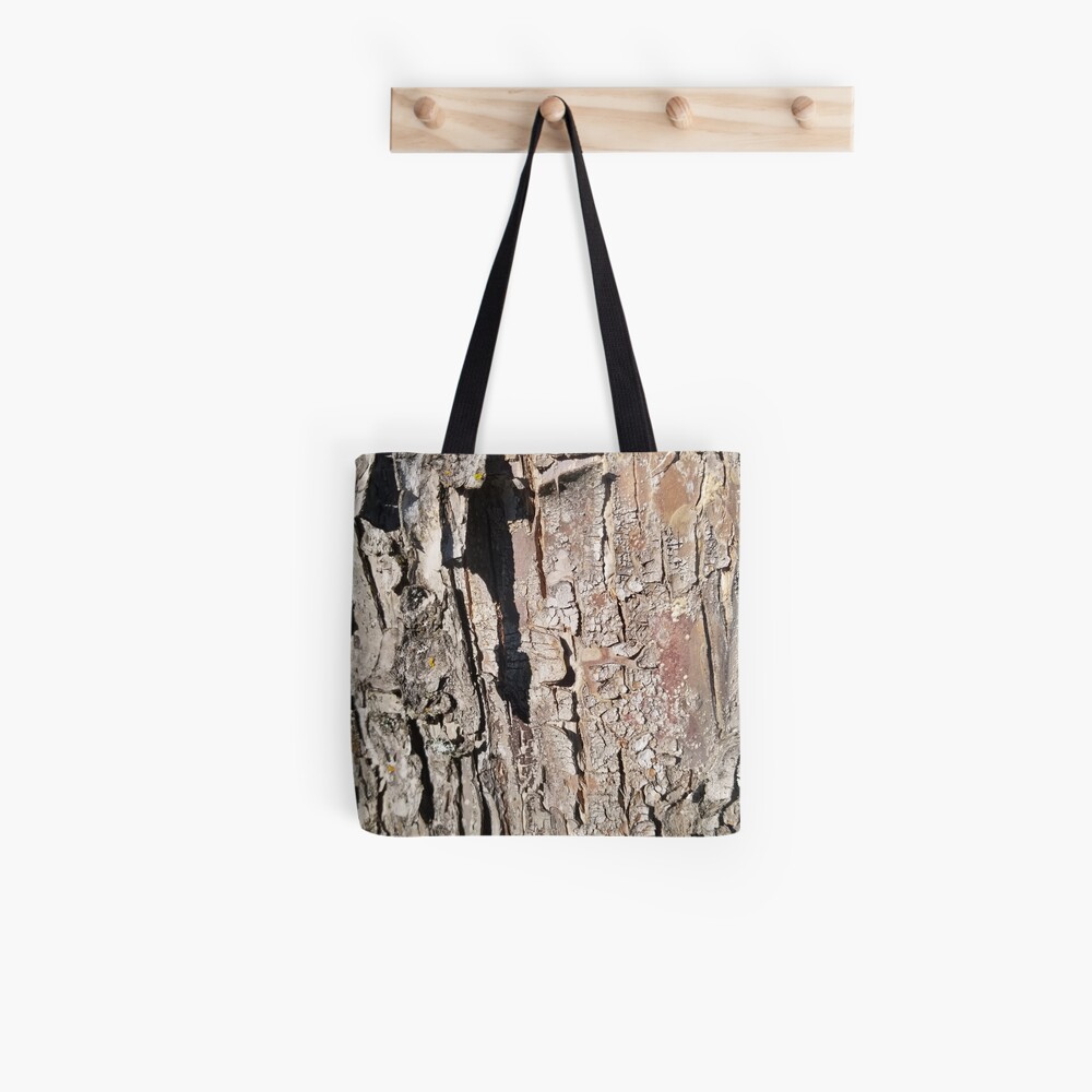 log up close 5 Tote Bag