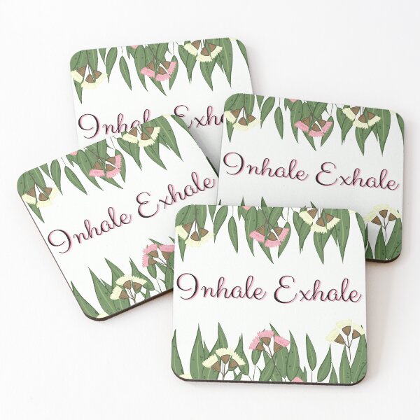 Item preview, Inhale Exhale Motivational Peace Yoga Spiritual Quote designed and sold by SassyStore.
