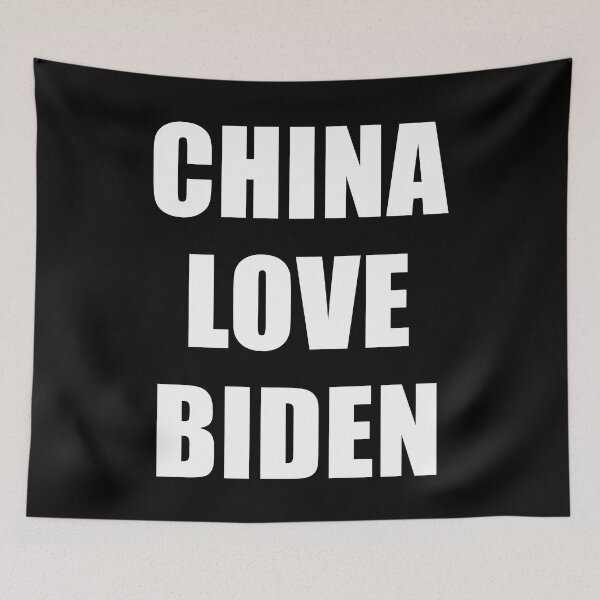 Aperçu de l'œuvre Chine Love Biden créée et vendue par designwowow.