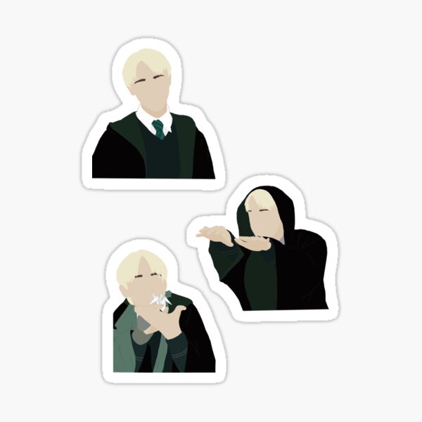 Draco Malfoy Set Sticker