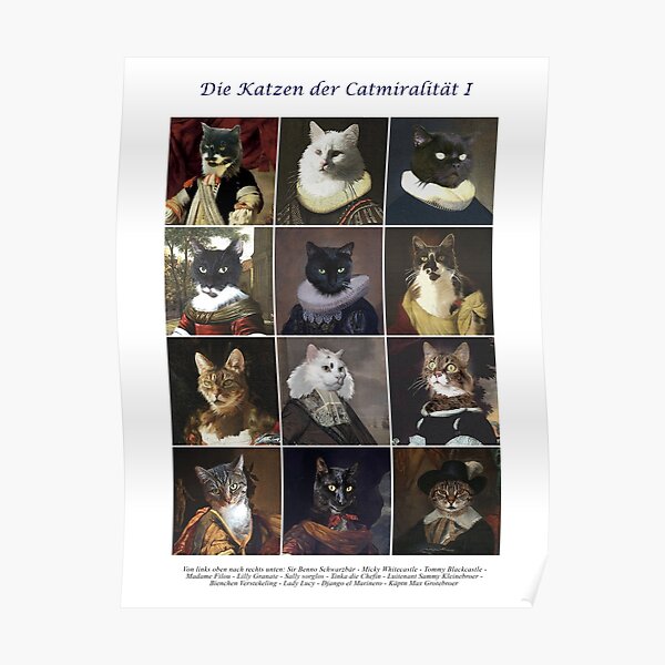 Catmiralty gallery poster Poster