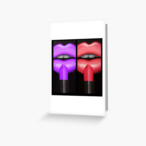 Lipstick lover Poster for Sale by LisaRayArt