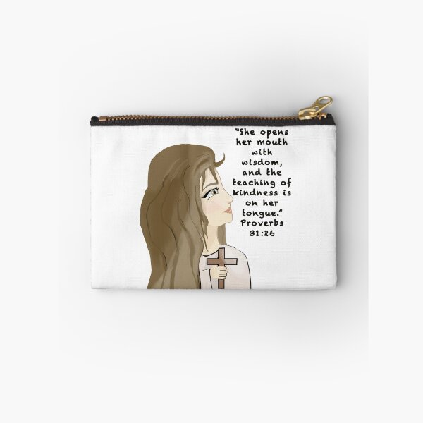 Item preview, Proverbs 31:26 designed and sold by JennyLHille.