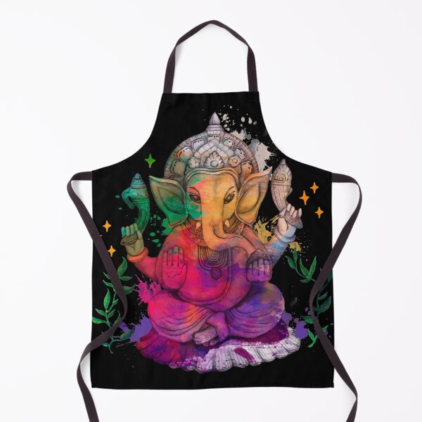 Item preview, Elephant God Ganesha In Watercolor Style Colors designed and sold by NomYen ..