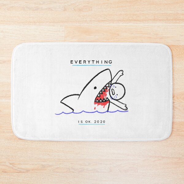 Item preview, Shark Attack, Everything is OK 2020 designed and sold by tepalistings.