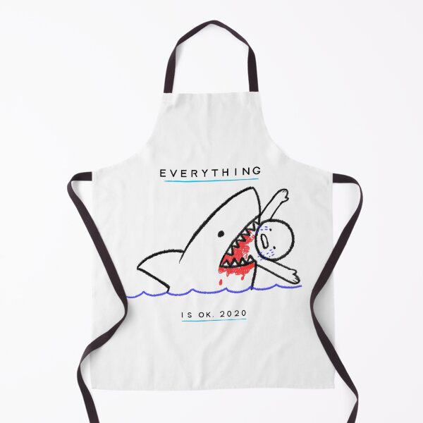 Item preview, Shark Attack, Everything is OK 2020 designed and sold by tepalistings.