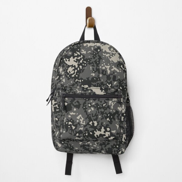 Item preview, Gray Camouflage Digital Sponge Camo Patterns in Grey Shades and Black designed and sold by ShopieHome.