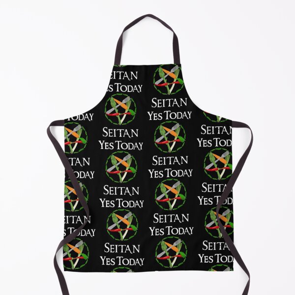 Artikelvorschau, Ja heute Seitan Lustiges veganes Design entworfen und verkauft von jakehughes2015.