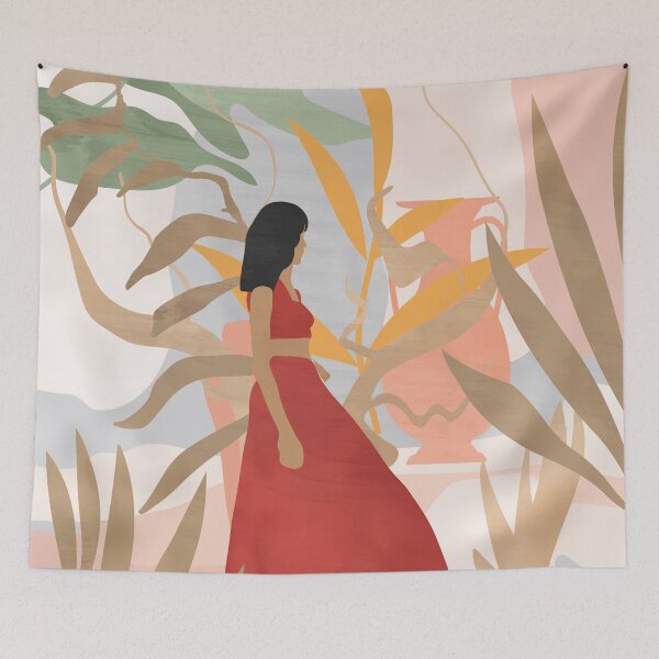 Item preview, Lady Powers #illustration #Art Print designed and sold by TheaDesign.