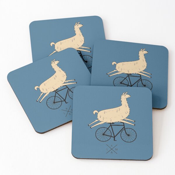 Item preview, Lama monta una bicicleta designed and sold by spontania.