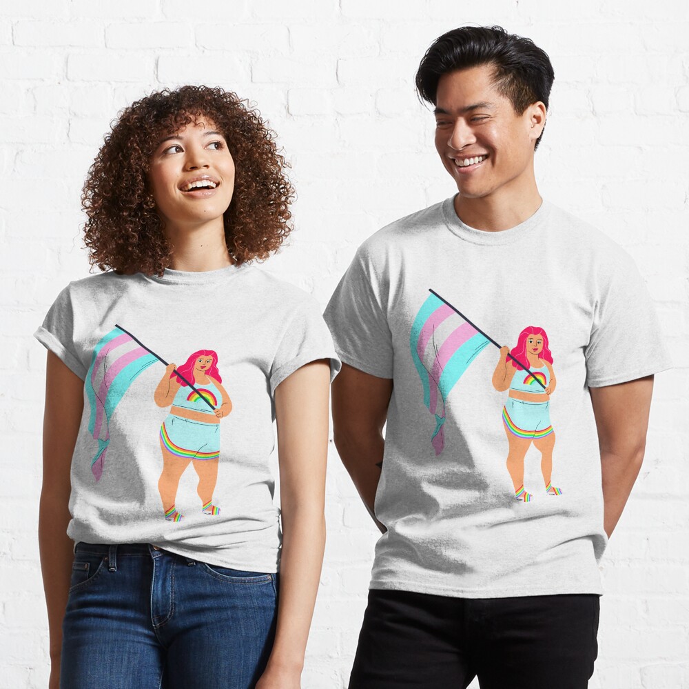 " transgender flag- LGBTQIA+ rainbow ,love wins tshirt ...