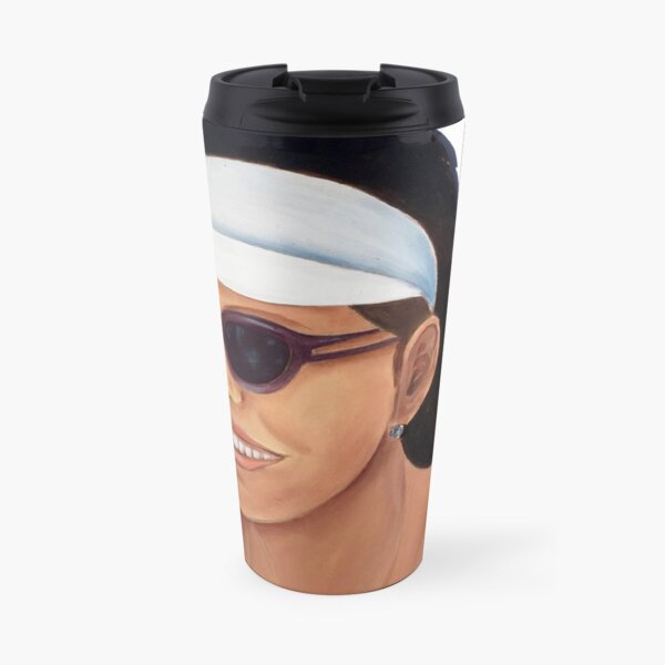 Timber Cut Out Girl Travel Mug