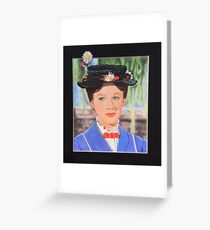 Mary's Poppin out.. Greeting Card