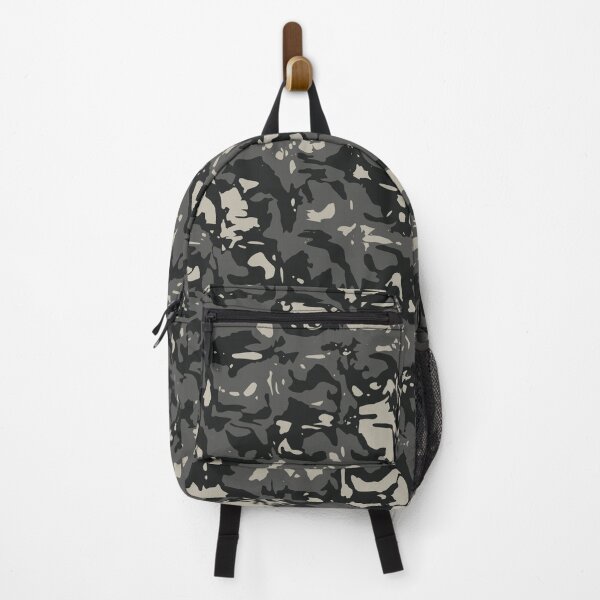 Item preview, Gray Camo Glass Blocks Camouflage Patterns in Grey Shades and Black designed and sold by ShopieHome.