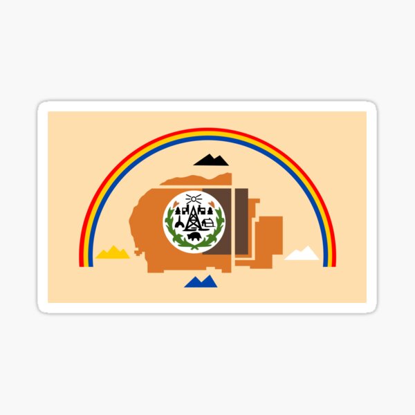 Navajo Flag Sticker
