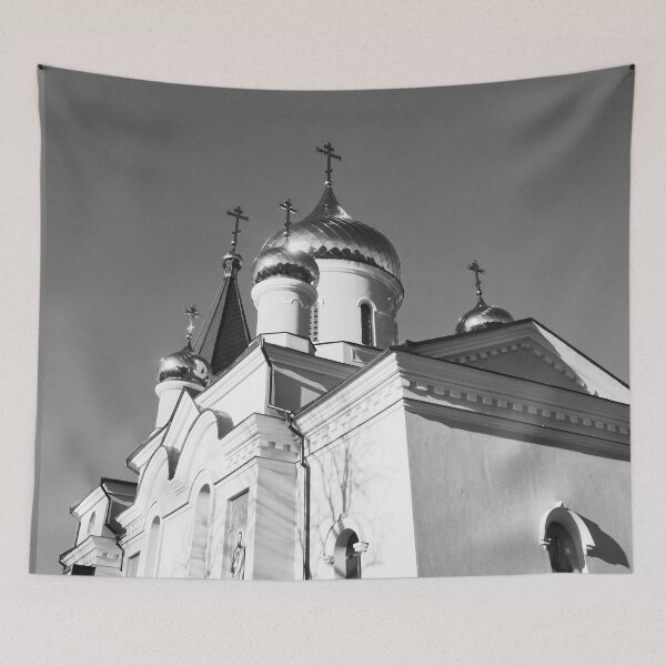 Item preview, Orthodox church with shining domes designed and sold by helenkaiy.