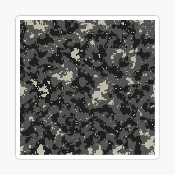 Gray Camouflage Digital Charcoal Camo Patterns in Grey Shades and