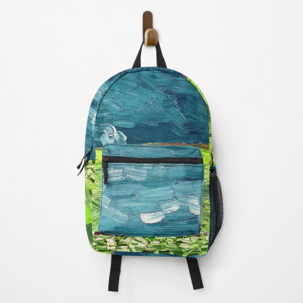 Item preview, wheatfield under thunderclouds Van Gogh (new color edit) designed and sold by DejaVuStudio.