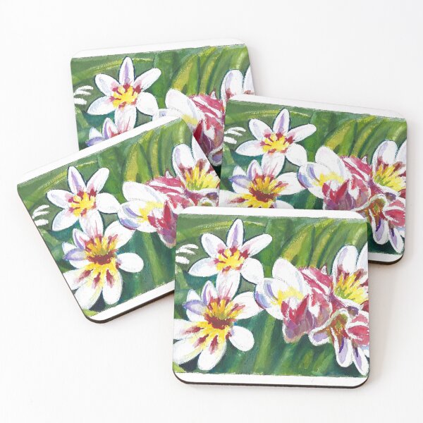 Item preview, Freesias on a Greeting Card designed and sold by Dai Wynn Fine Art.