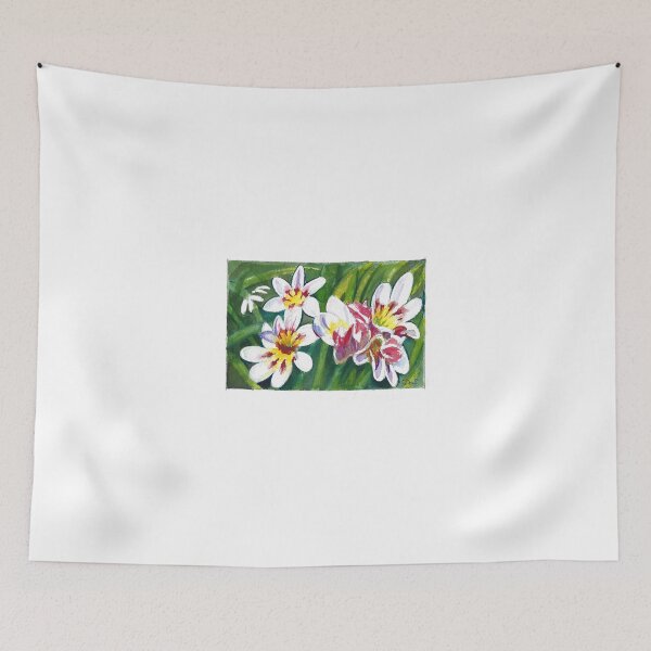 Item preview, Freesias on a Greeting Card designed and sold by Dai Wynn Fine Art.