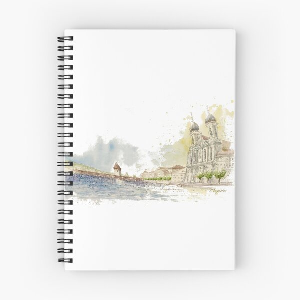 Item preview, lucerne watercolor painting designed and sold by neugart.