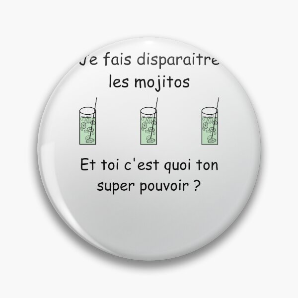 Item preview, I make the mojitos disappear designed and sold by malo Barbier.