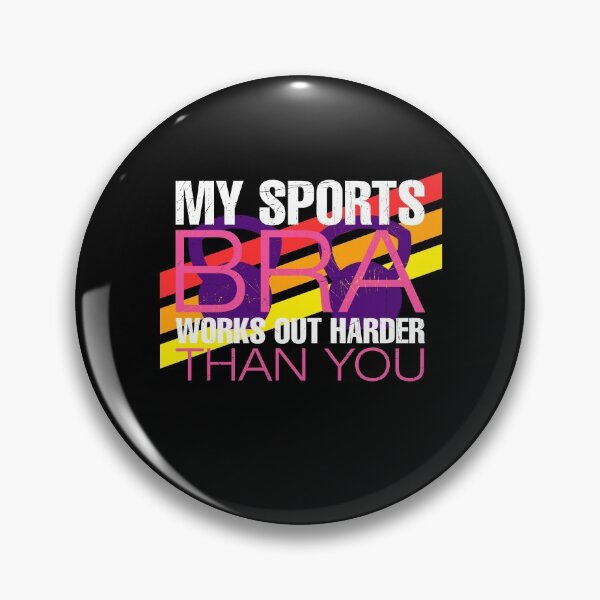 Item preview, My Sports Bra Works Out Harder Than You - Crossfit Kettle Bell  Beast designed and sold by Desiznn.