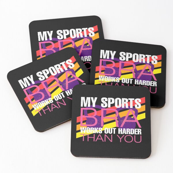 Item preview, My Sports Bra Works Out Harder Than You - Crossfit Kettle Bell  Beast designed and sold by Desiznn.