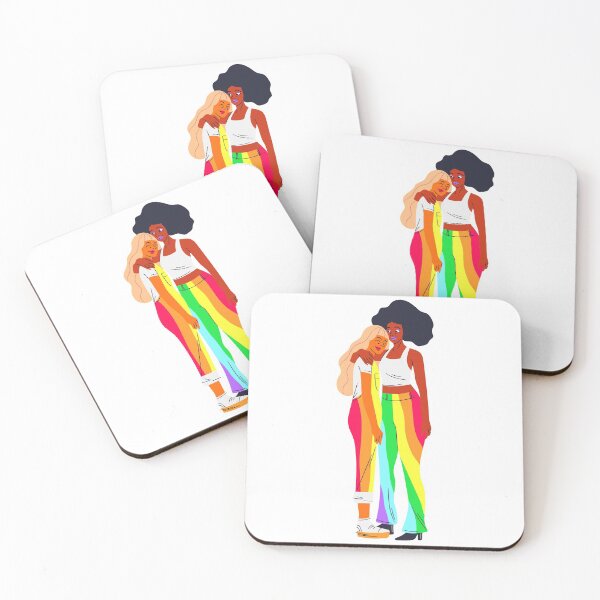 Item preview, lesbian girls- LGBTQIA+ rainbow ,love wins tshirt,pride prade,LGBTQ queer,transgender,live with pride,Rainbow, Gay Pride T-Shirt, Cute Rainbow, Pride Rainbow Print, Pride Outfit, Gay Tee, Lesbian  designed and sold by fitpress.
