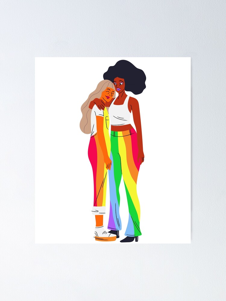 illustratelaw Illustrated Tiger Pride Series - (Lipstick Lesbian Flag Pride) Women's T-Shirt