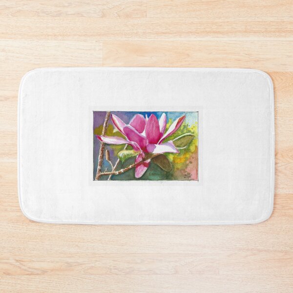 Item preview, Magnolia Flower Greeting Card designed and sold by Dai Wynn Fine Art.