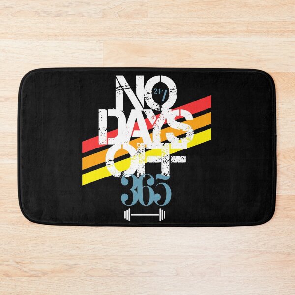 Item preview, No Days Off 365 - Crossfit Jerk Fitness  designed and sold by Desiznn.