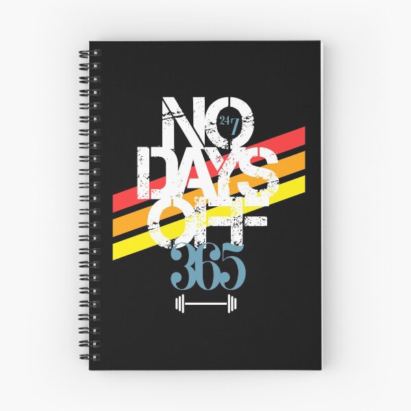 Item preview, No Days Off 365 - Crossfit Jerk Fitness  designed and sold by Desiznn.