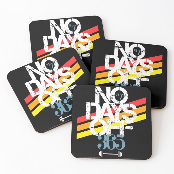 Item preview, No Days Off 365 - Crossfit Jerk Fitness  designed and sold by Desiznn.