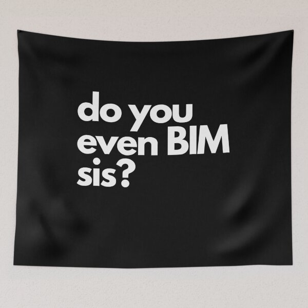 Item preview, do you even BIM sis? designed and sold by BIMinspiration.