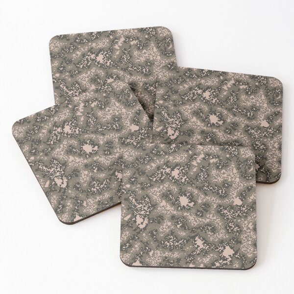 Item preview, Army Camouflage Digital Charcoal Camo Patterns in Green, Gray and Black designed and sold by ShopieHome.
