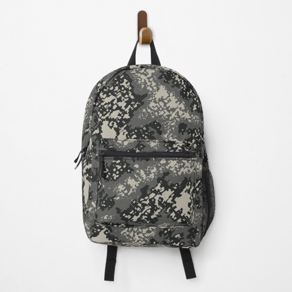 Item preview, Gray Camouflage Digital Charcoal Camo Patterns in Grey Shades and Black designed and sold by ShopieHome.