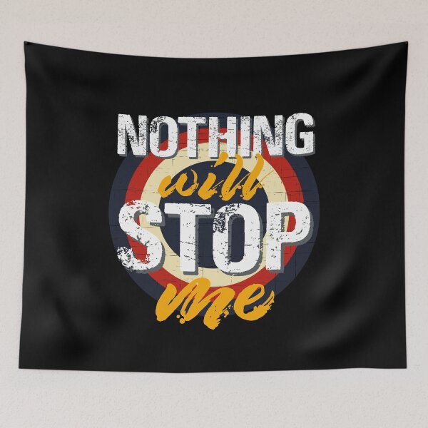 Item preview, Nothing Will Stop Me  - Crossfit  Workout Fitness designed and sold by Desiznn.
