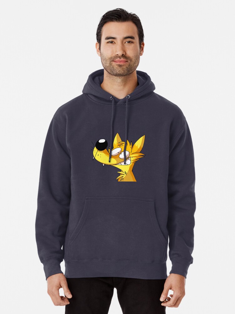 yellow fox hoodie