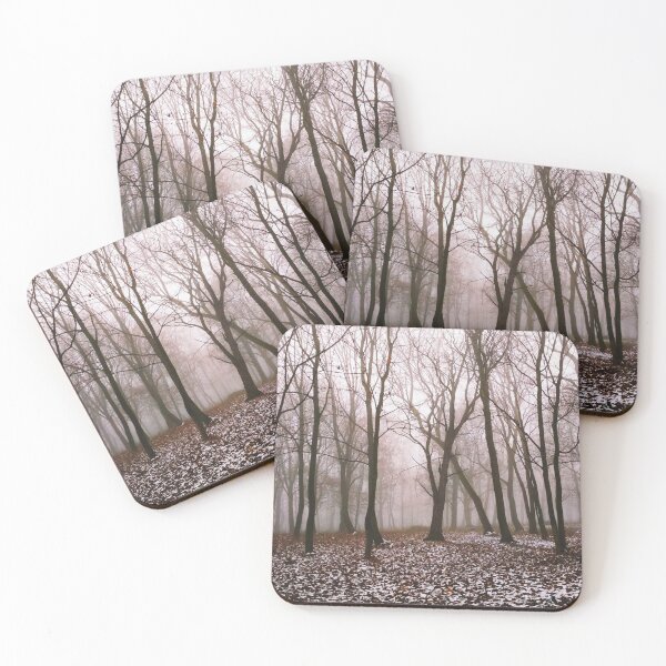 Item preview, Foggy forest, yearly winter designed and sold by helenkaiy.