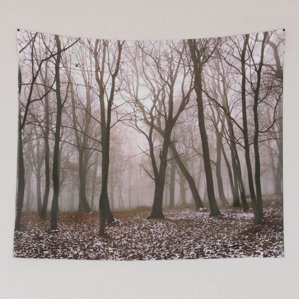 Item preview, Foggy forest, yearly winter designed and sold by helenkaiy.