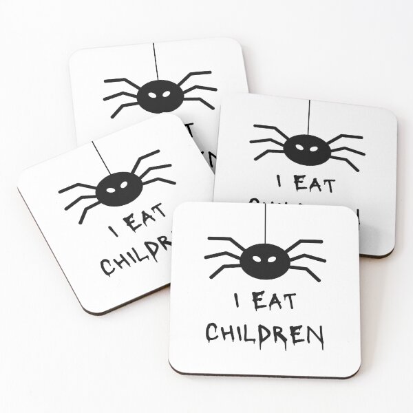 Item preview, I Eat Children Spider Halloween 2020 designed and sold by nimitkhurana.