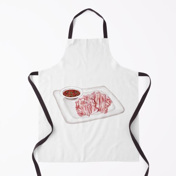 Item preview, Watercolor Illustration of Chinese Cuisine - Boiled mutton with sauce | 白切羊肉 designed and sold by iswenyi.