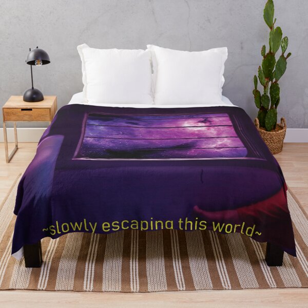 Item preview, escaping this world in a train. designed and sold by O-M-G.