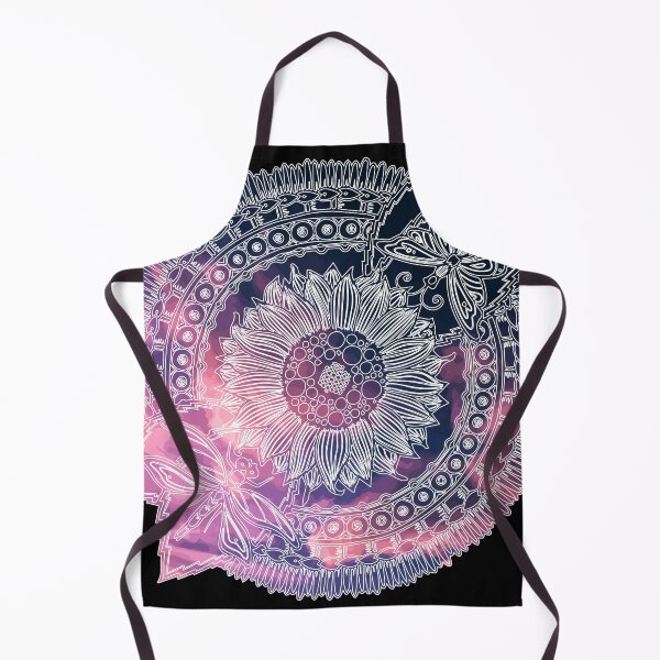 Item preview, Mandala night sky sunflower designed and sold by djal-lk.