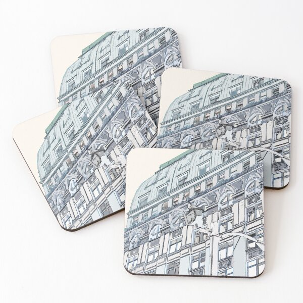 Item preview, A vintage government building in Vancouver urban area designed and sold by Farzad Designs.