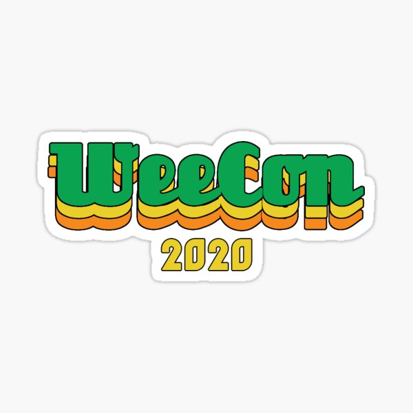 WeeCon 2020 Sticker