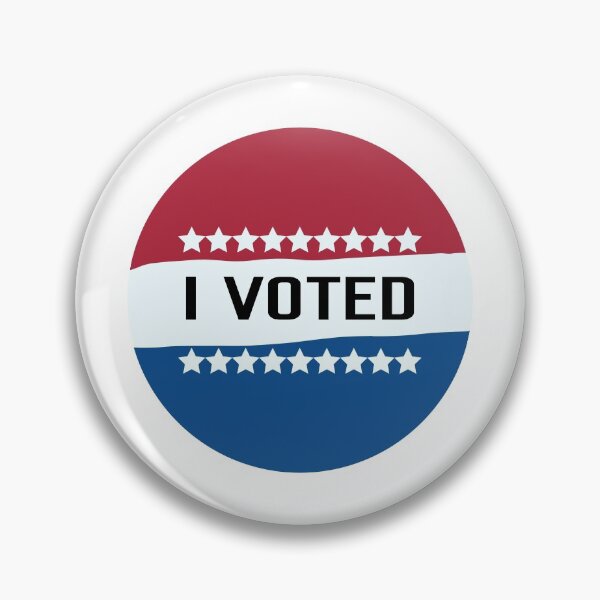 Item preview, I Voted - Election 2020 designed and sold by SilverSquirrels.