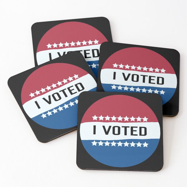 Item preview, I Voted - Election 2020 designed and sold by SilverSquirrels.
