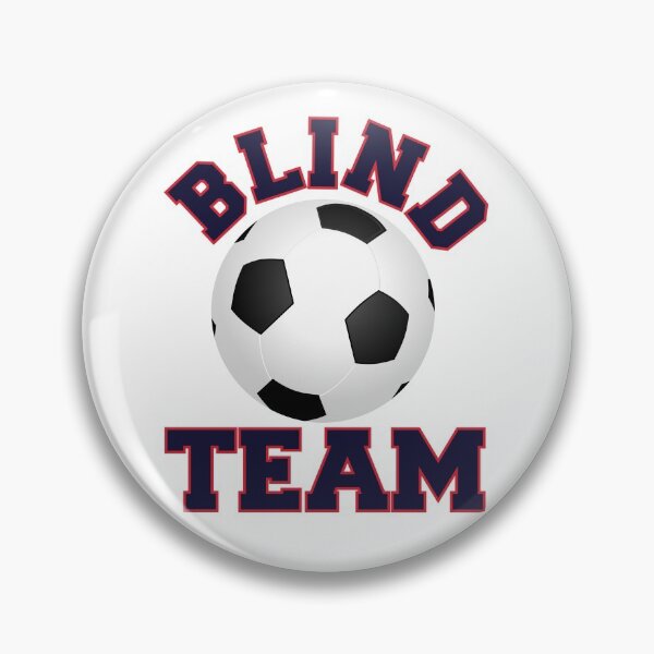 Item preview, Blind soccer gift idea for Warriors designed and sold by ToniaKroeger.